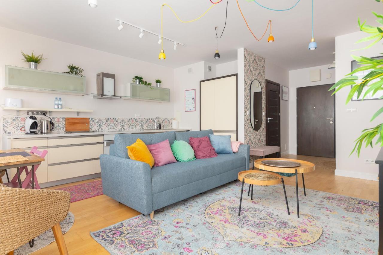 Wincentego Colorful Apartment Warschau Buitenkant foto